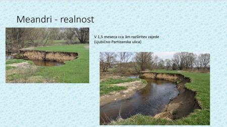 meandri - realno stanje 